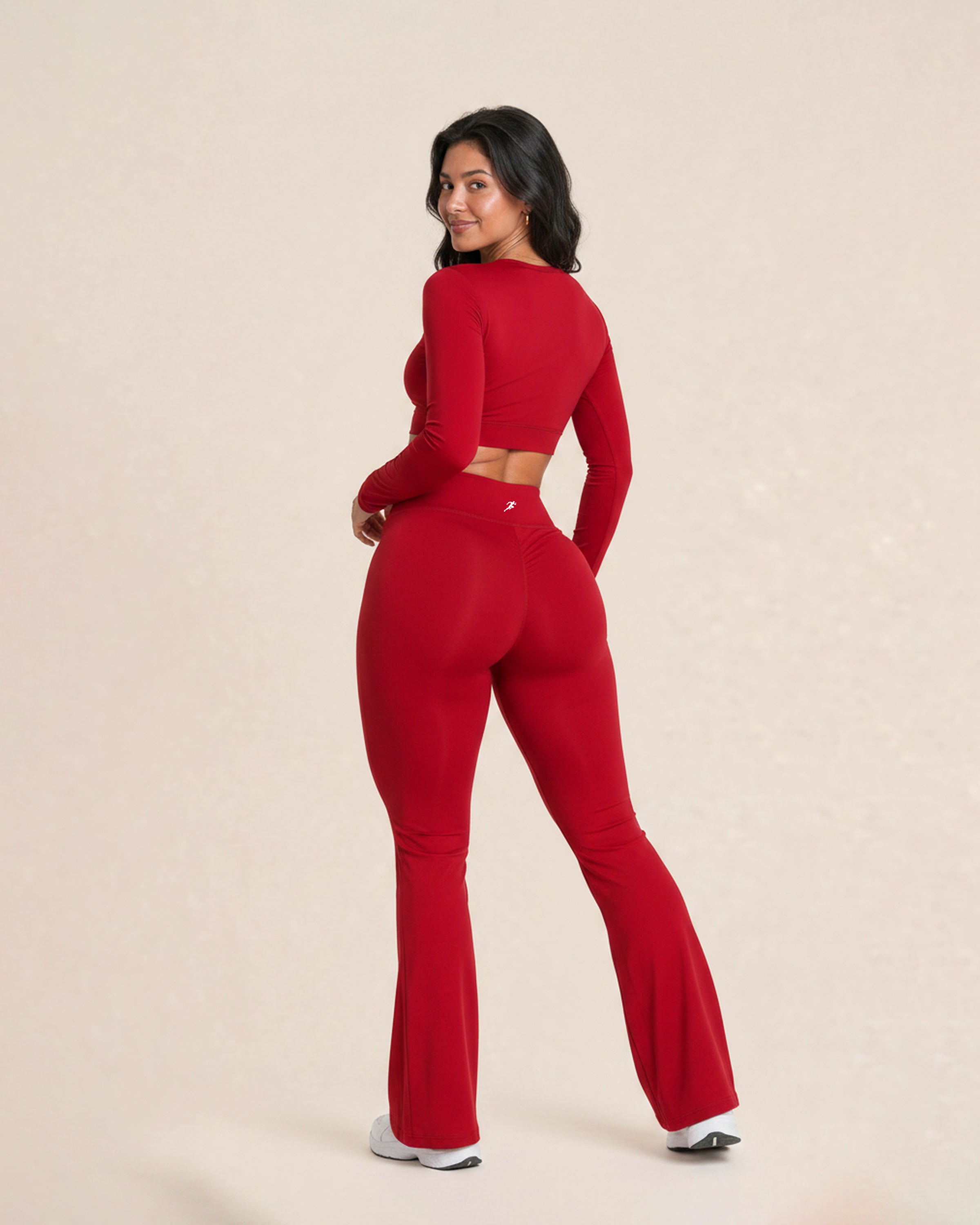 Soft motion Crop Top - Red
