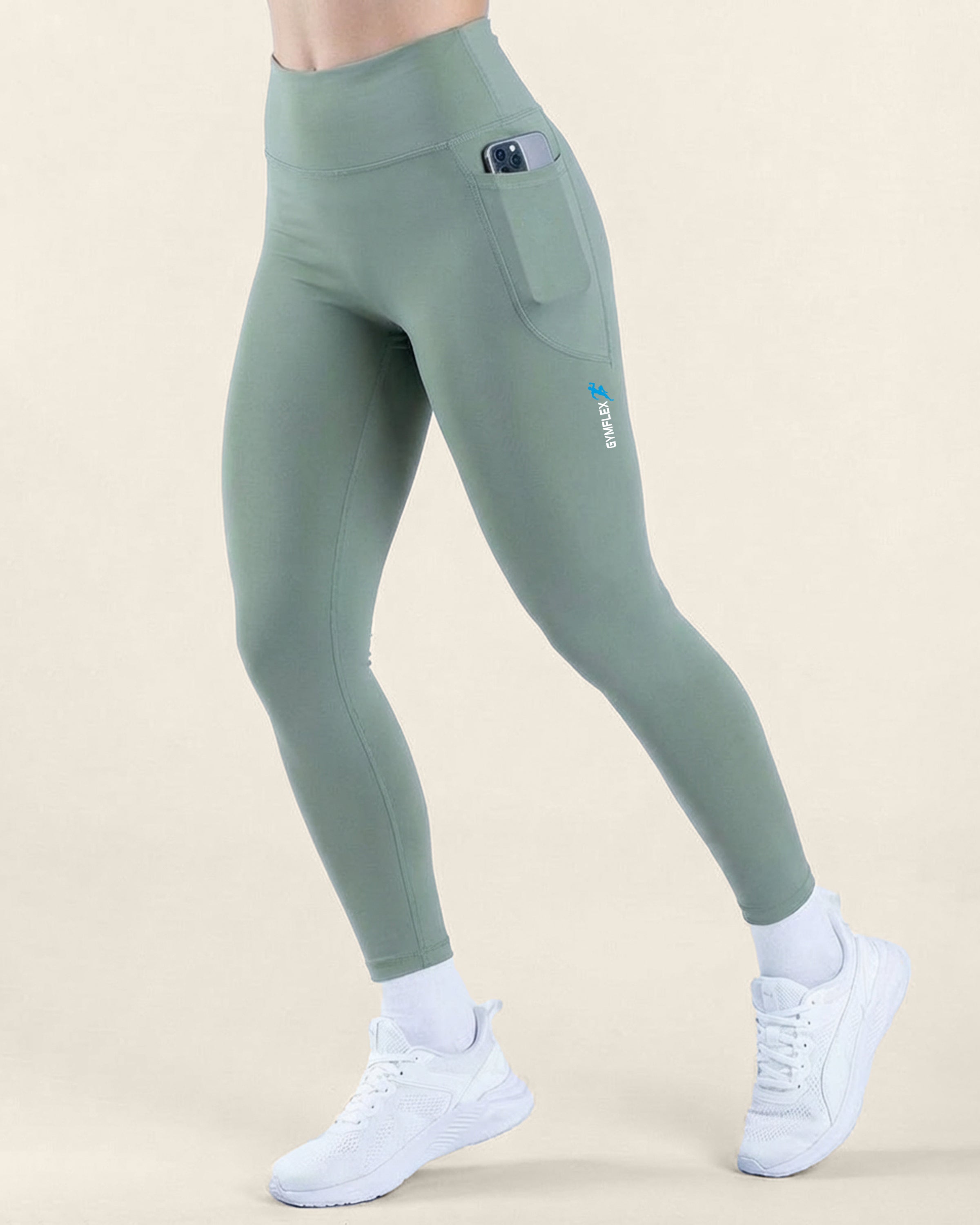 Soft Motion Leggings - Green