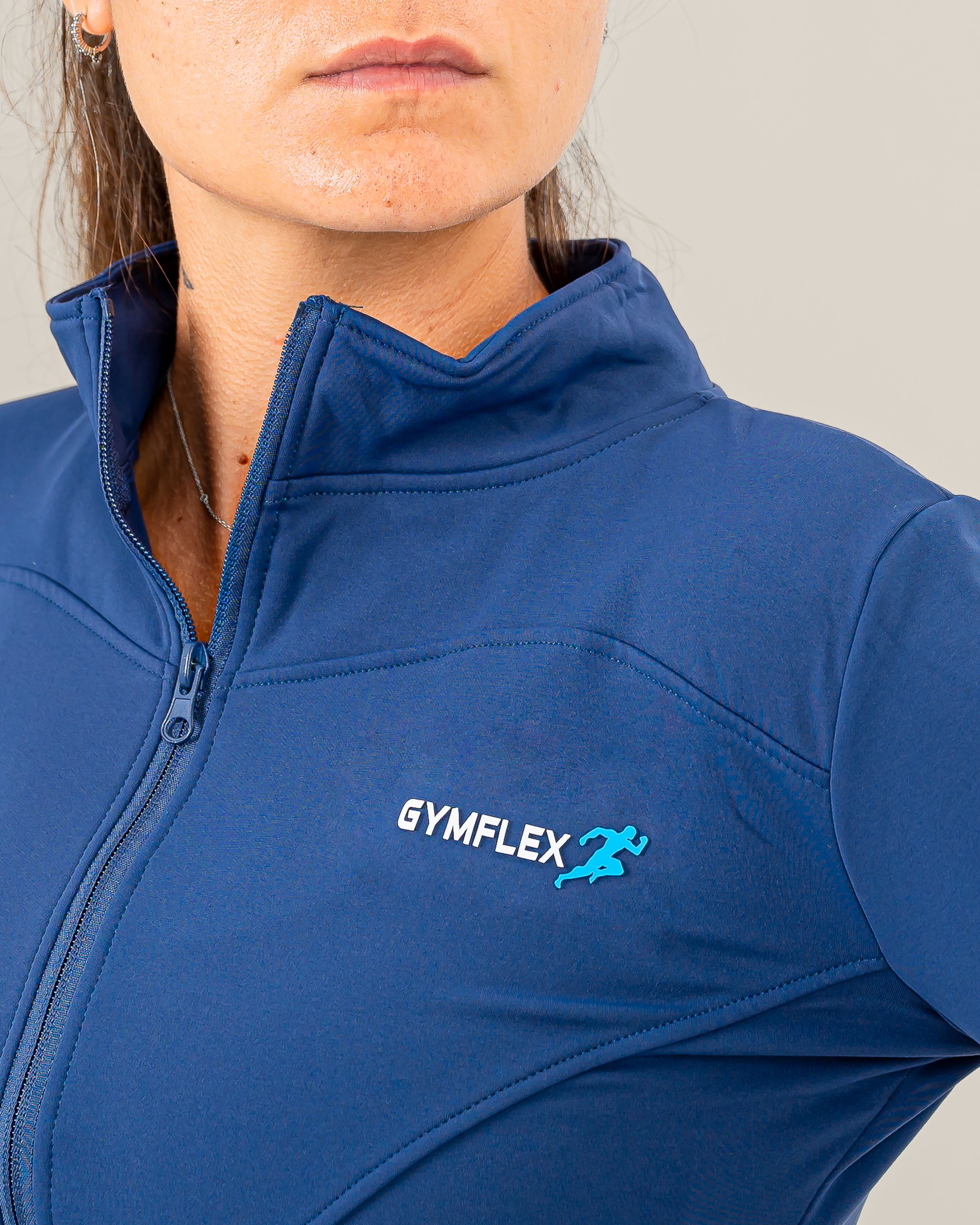 Nova Long Sleeve Jacket Navy Blue