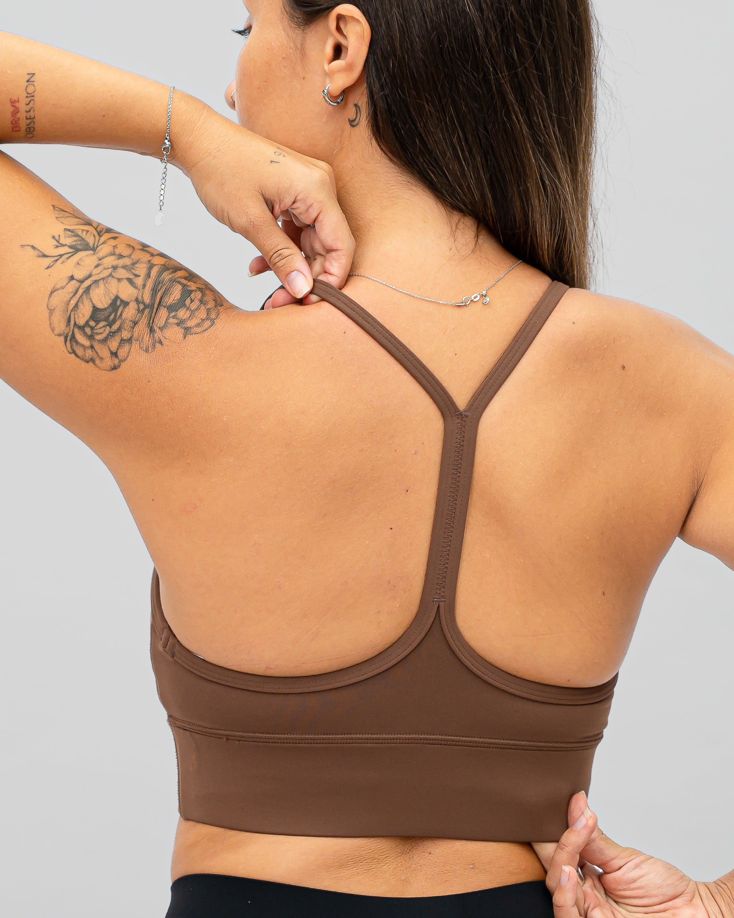 Astra Sports Bra - Chestnut