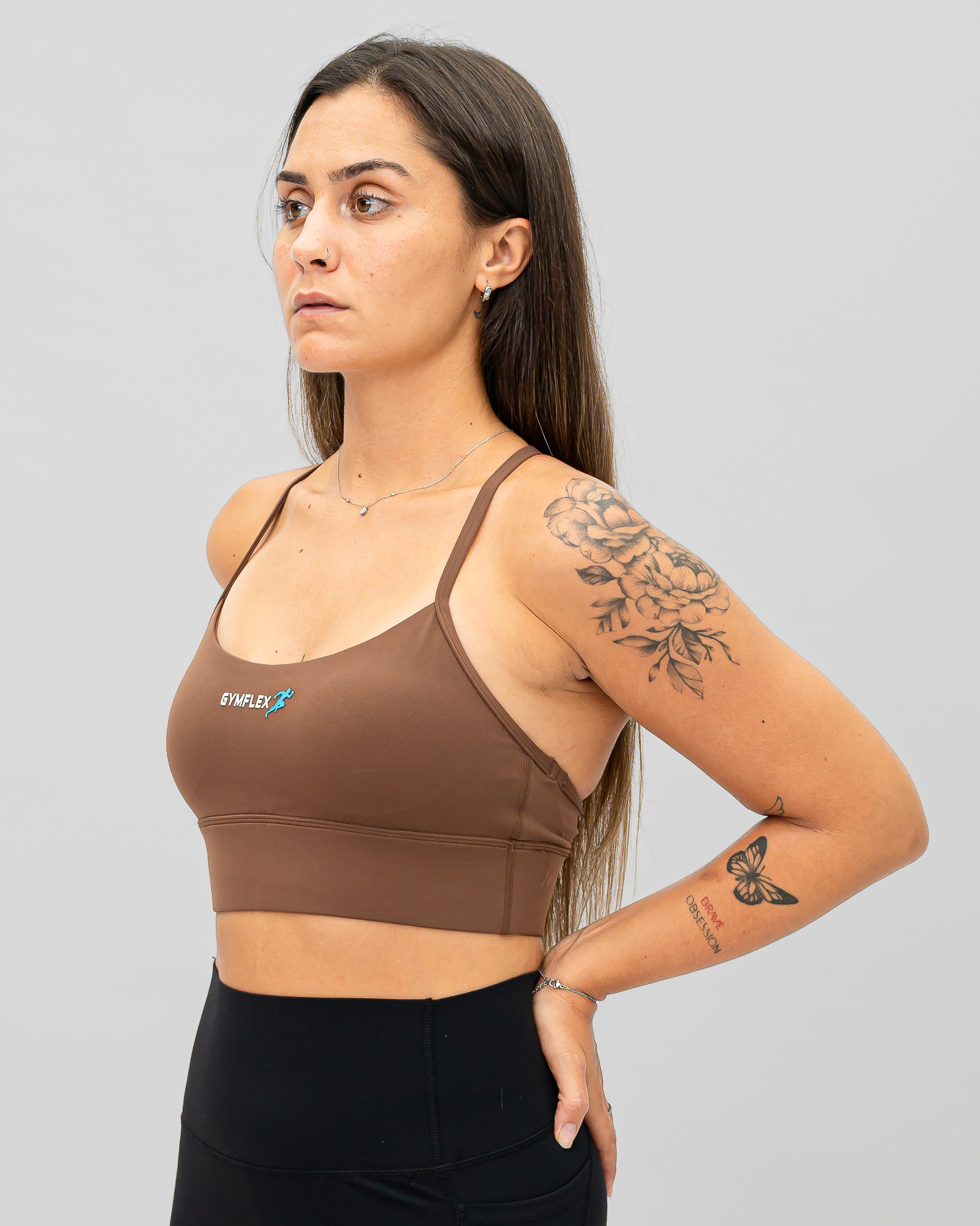 Astra Sports Bra - Chestnut