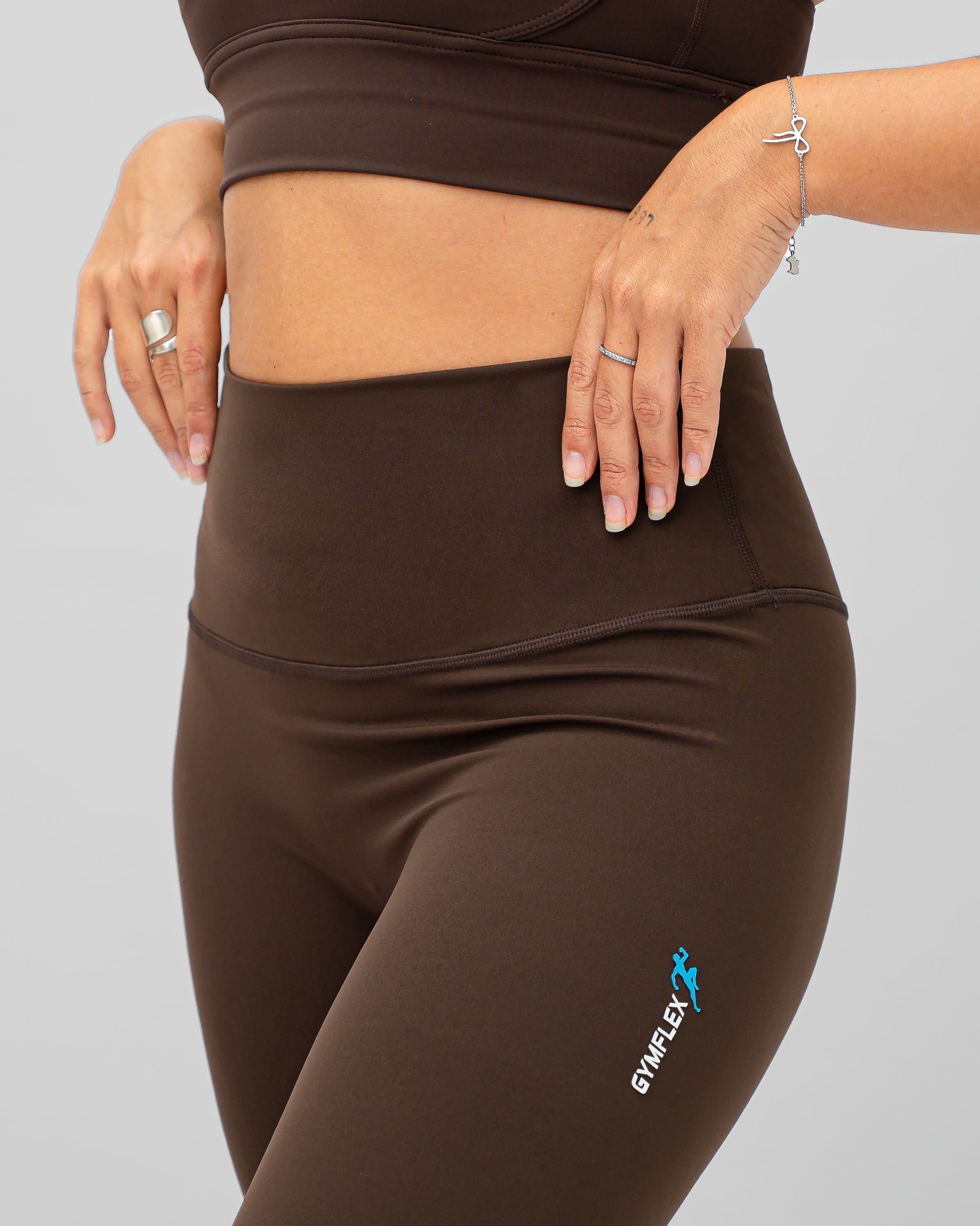 Nova Leggings - Deep Coffee