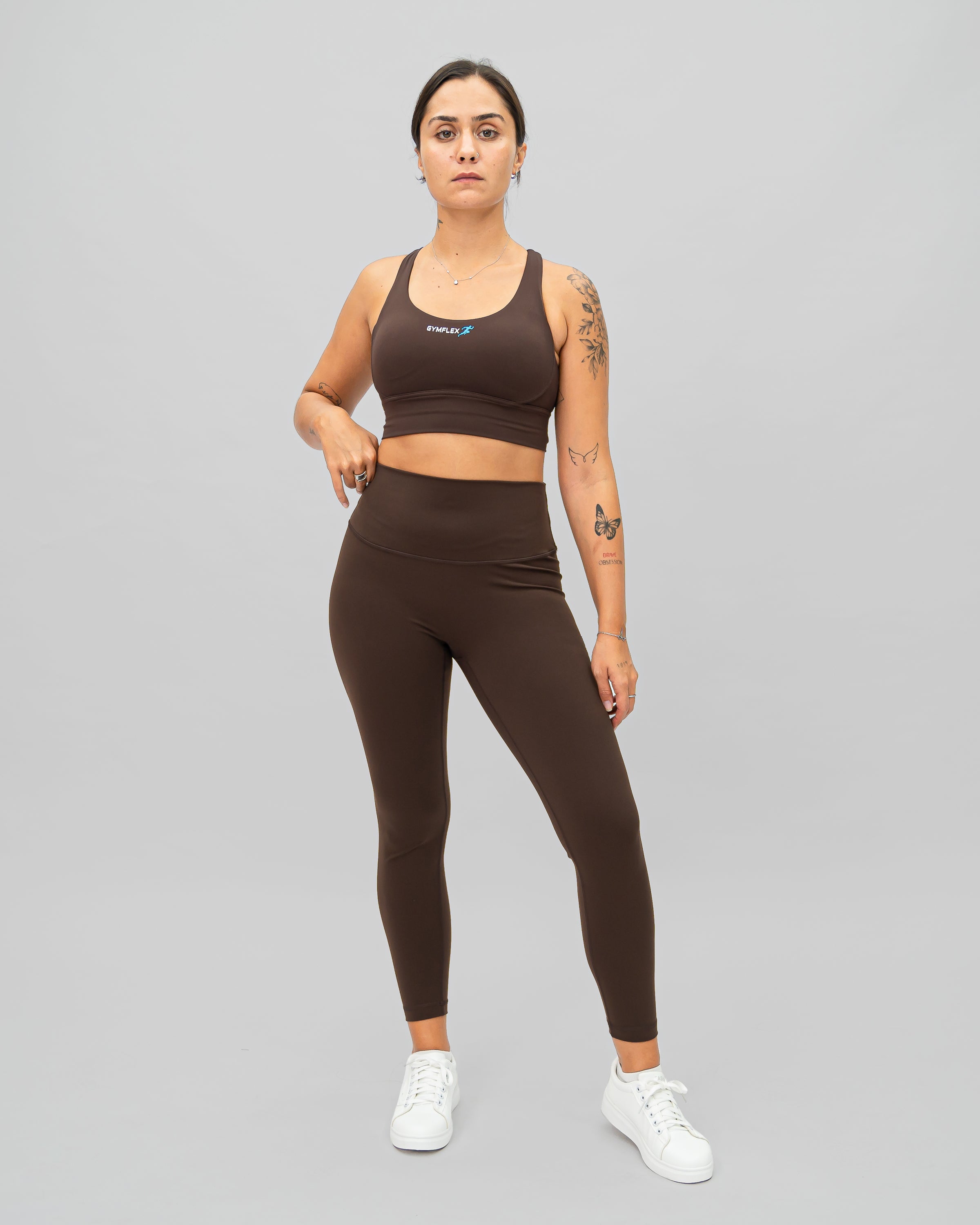 Nova Leggings - Deep Coffee