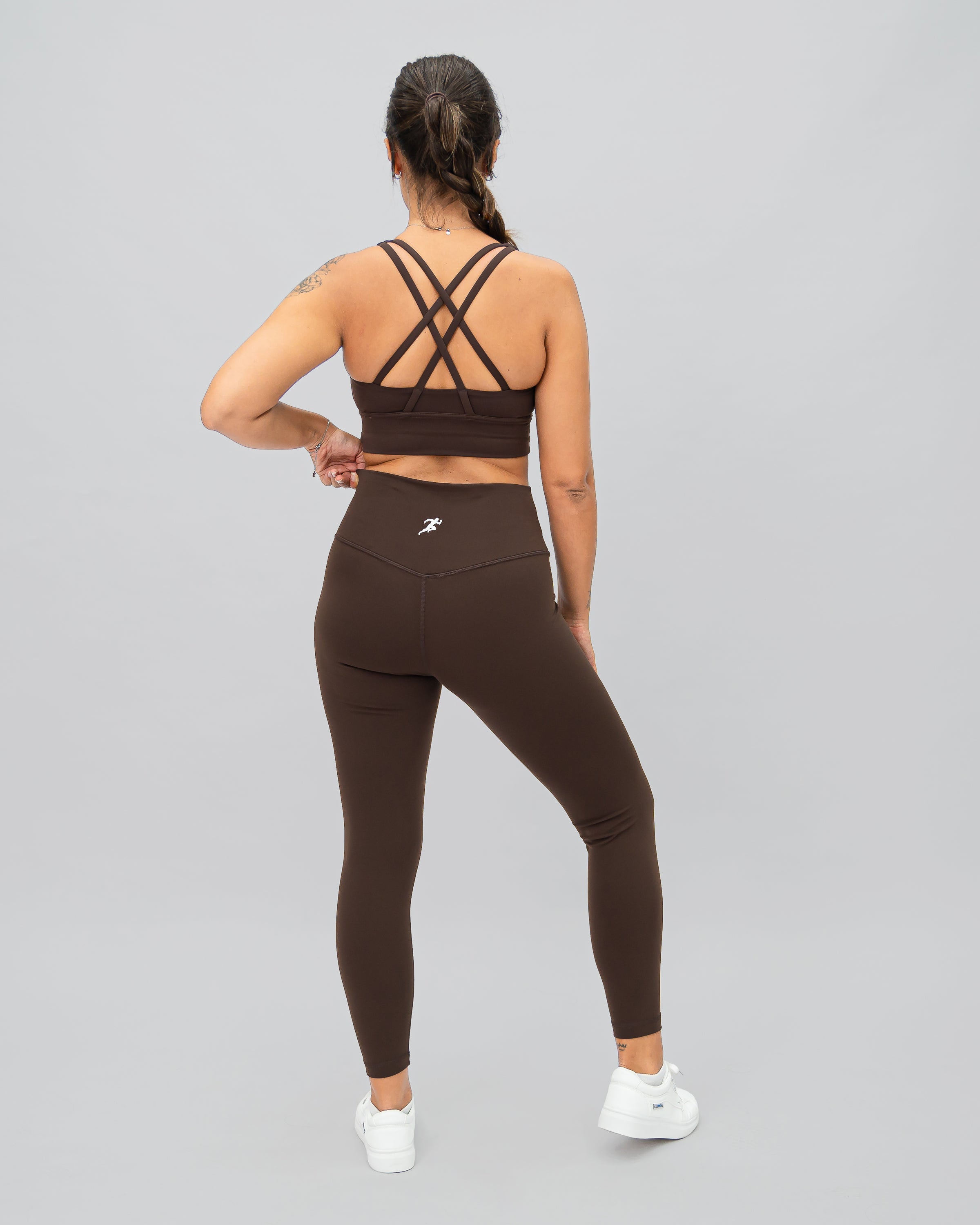 Nova Leggings - Deep Coffee