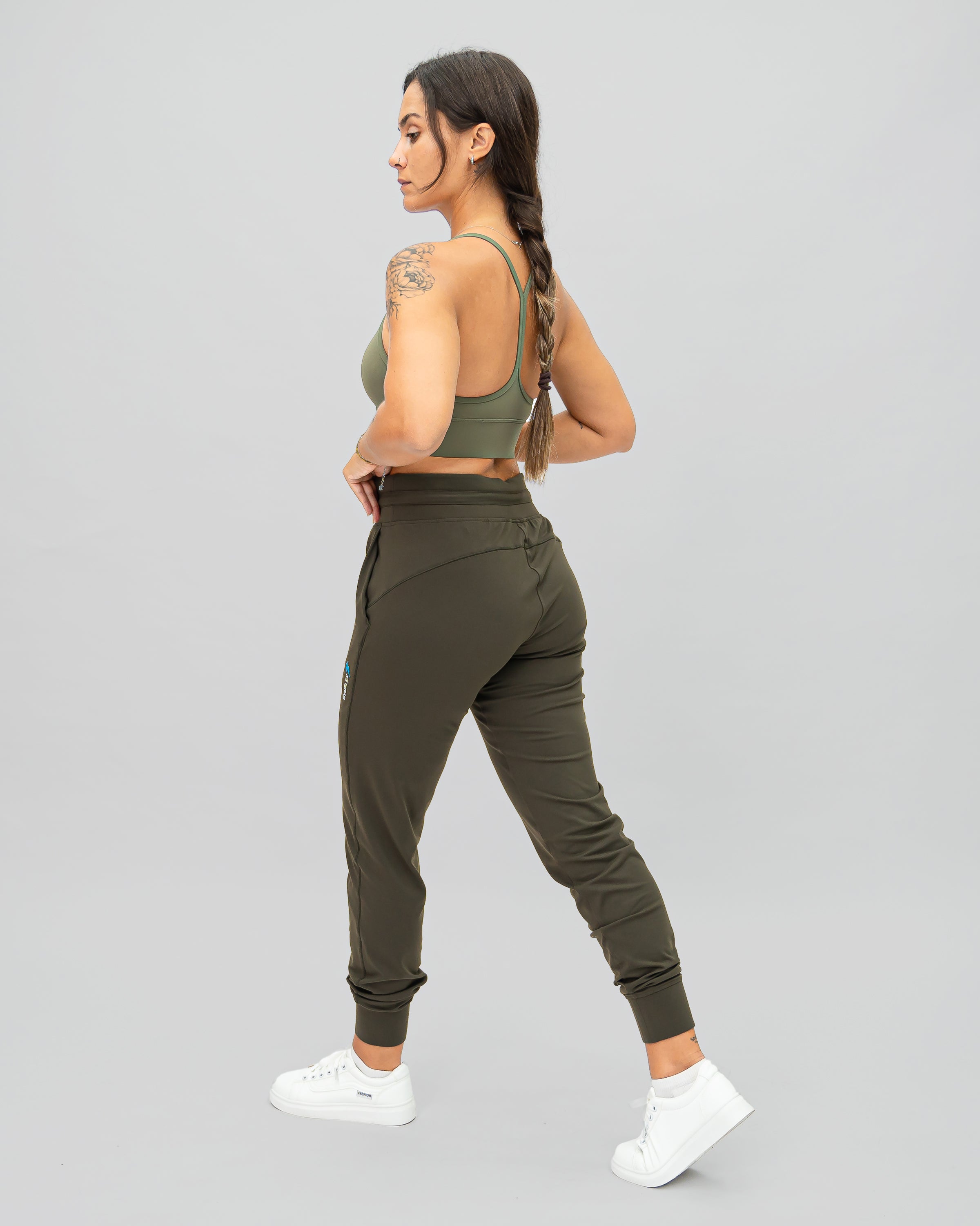Motion Lace legging - Army Green