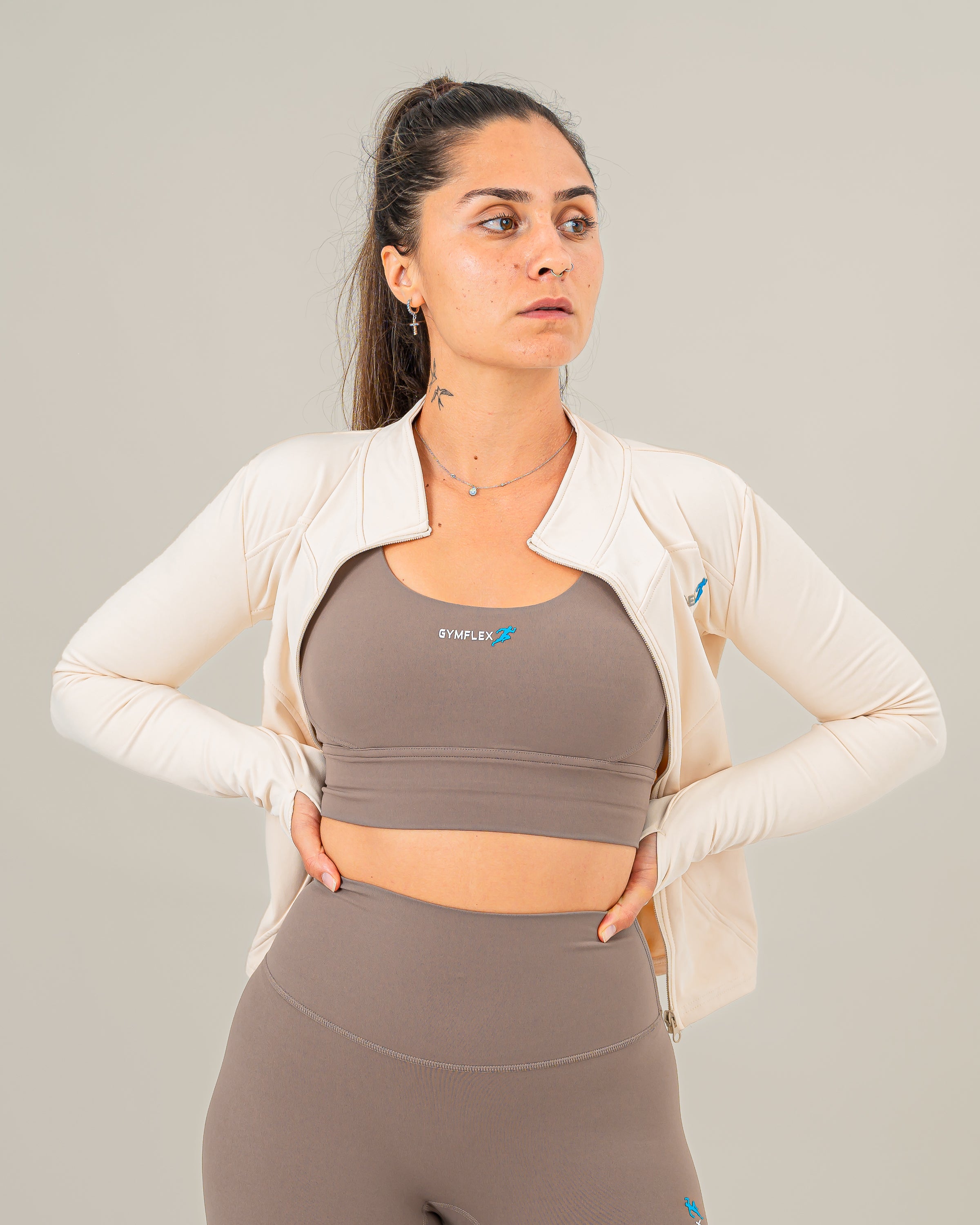 Nova Long Sleeve Jacket Cream