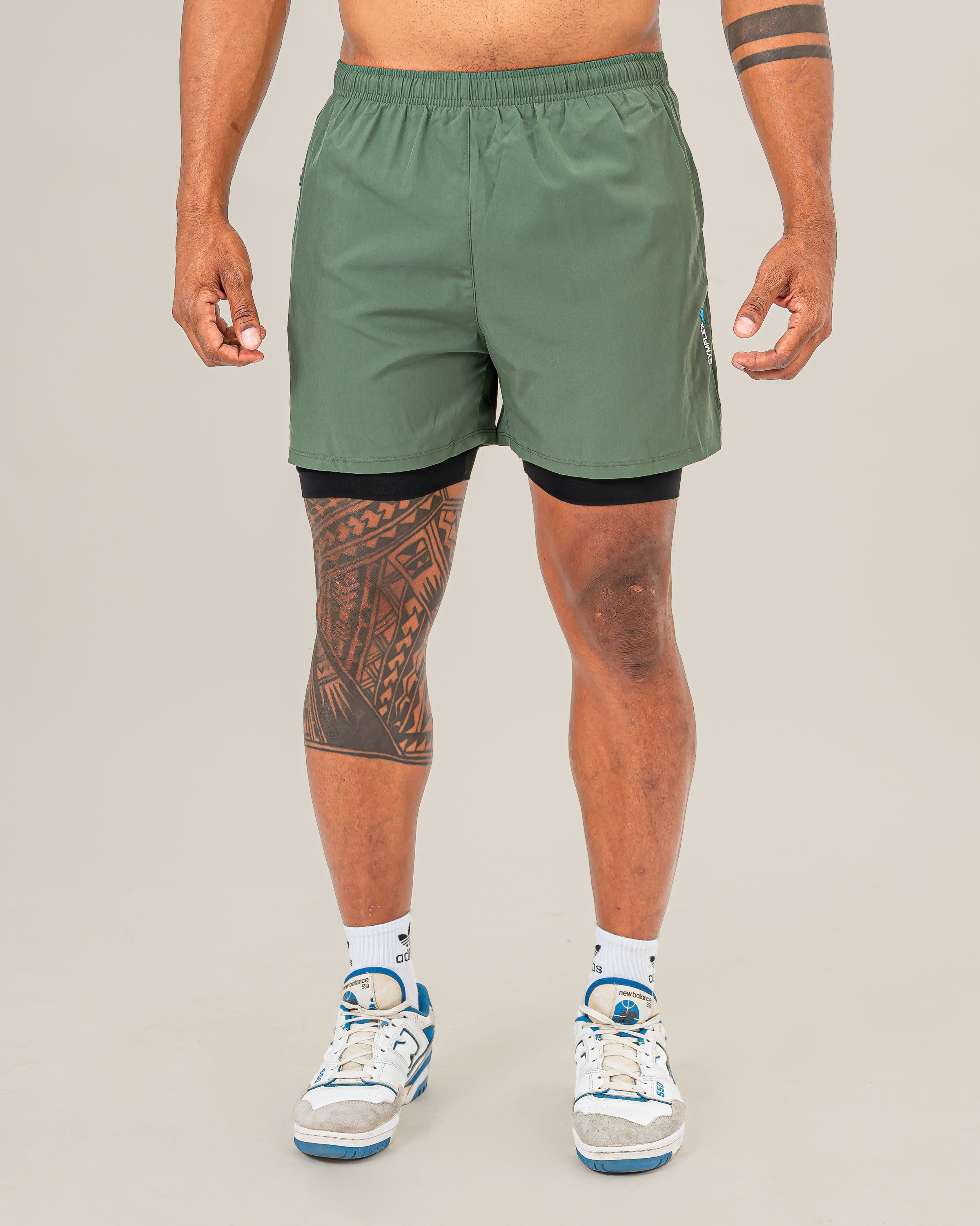 Dynamic Short Olive Green