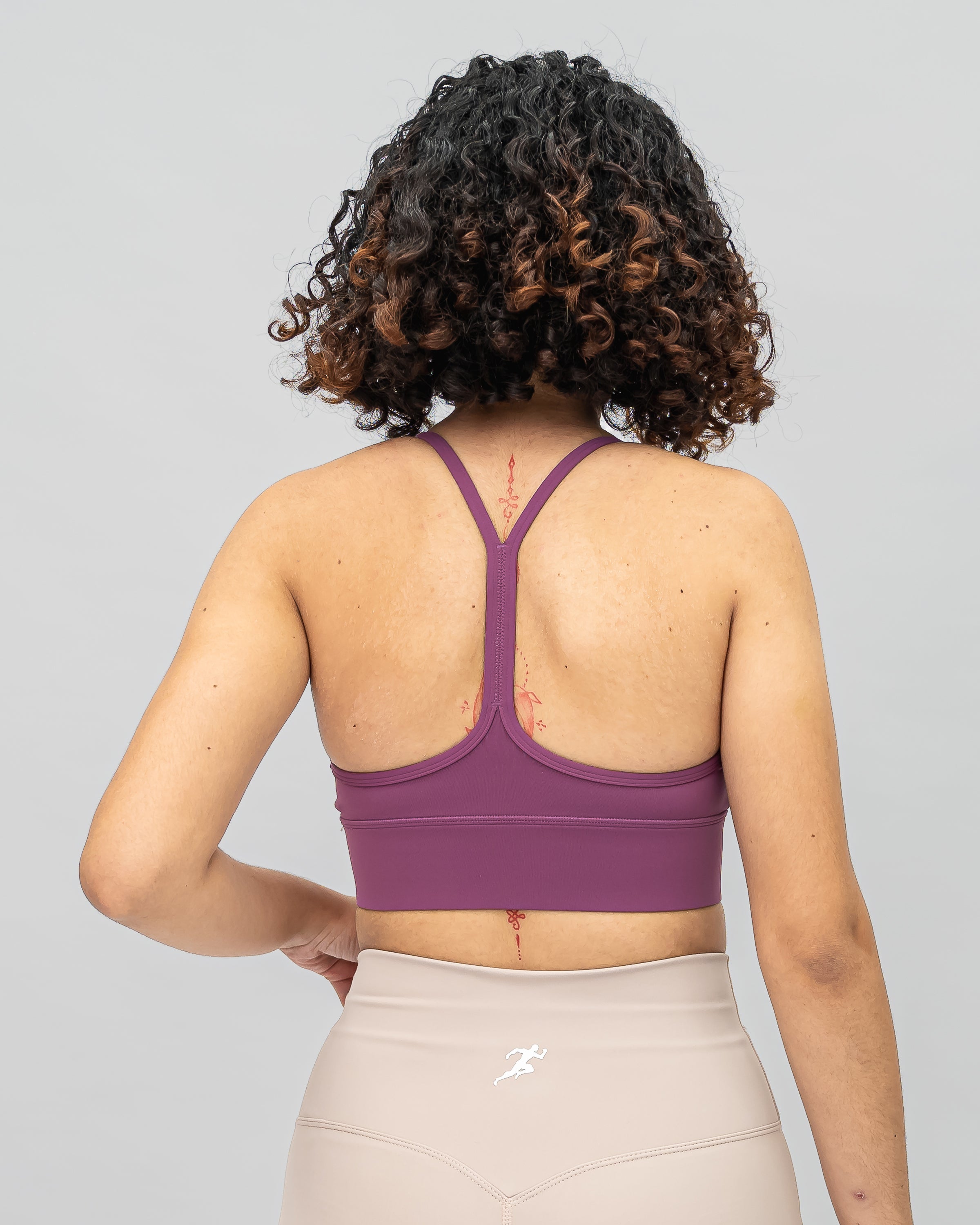 Astra Sports Bra - Plum