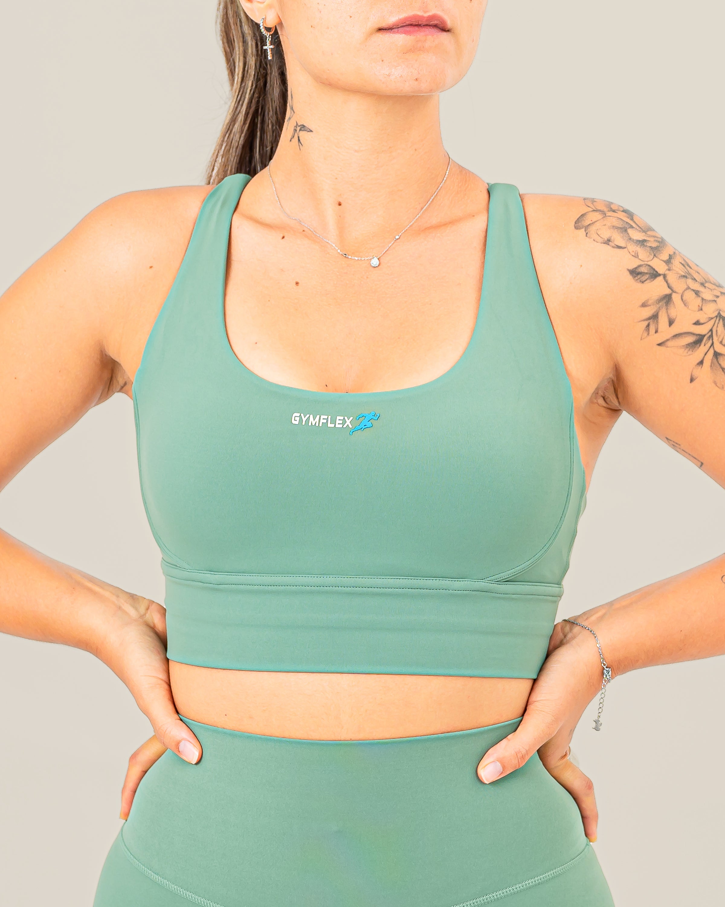 Nova Sports Bra - Turquoise