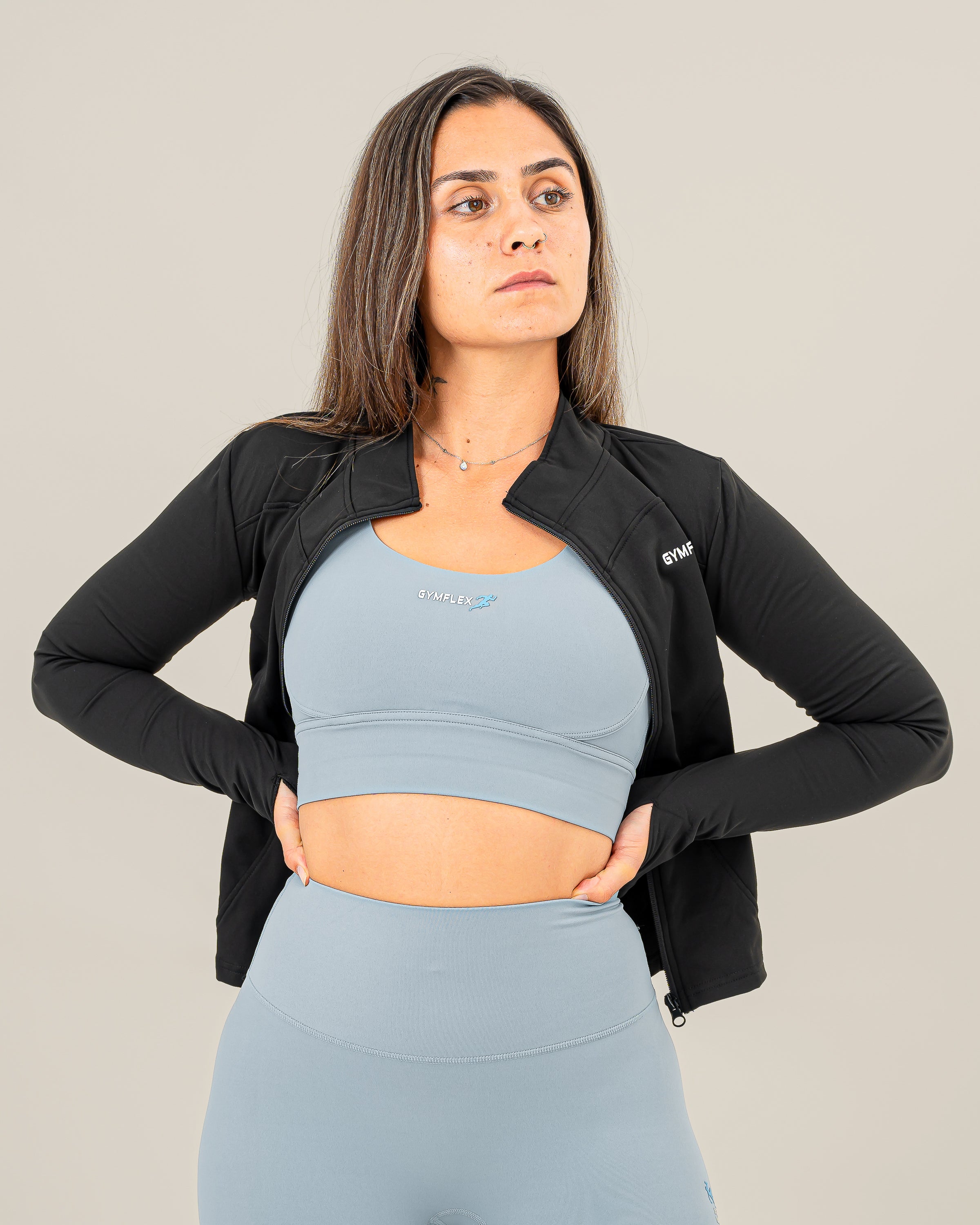 Nova Long Sleeve Jacket Black