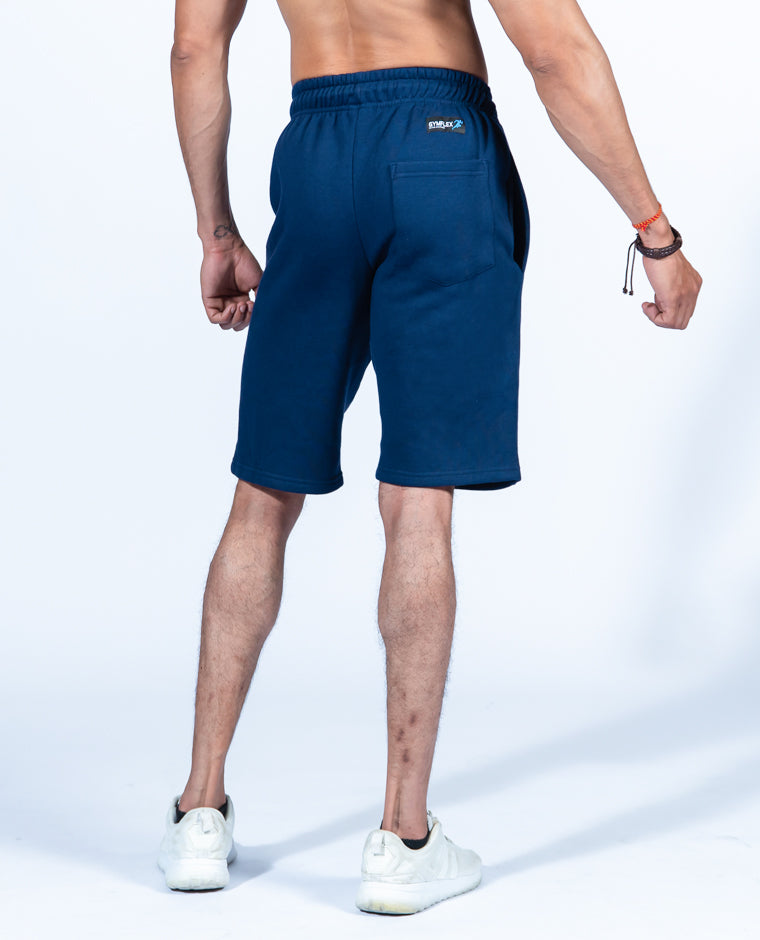 Flex Navy Shorts