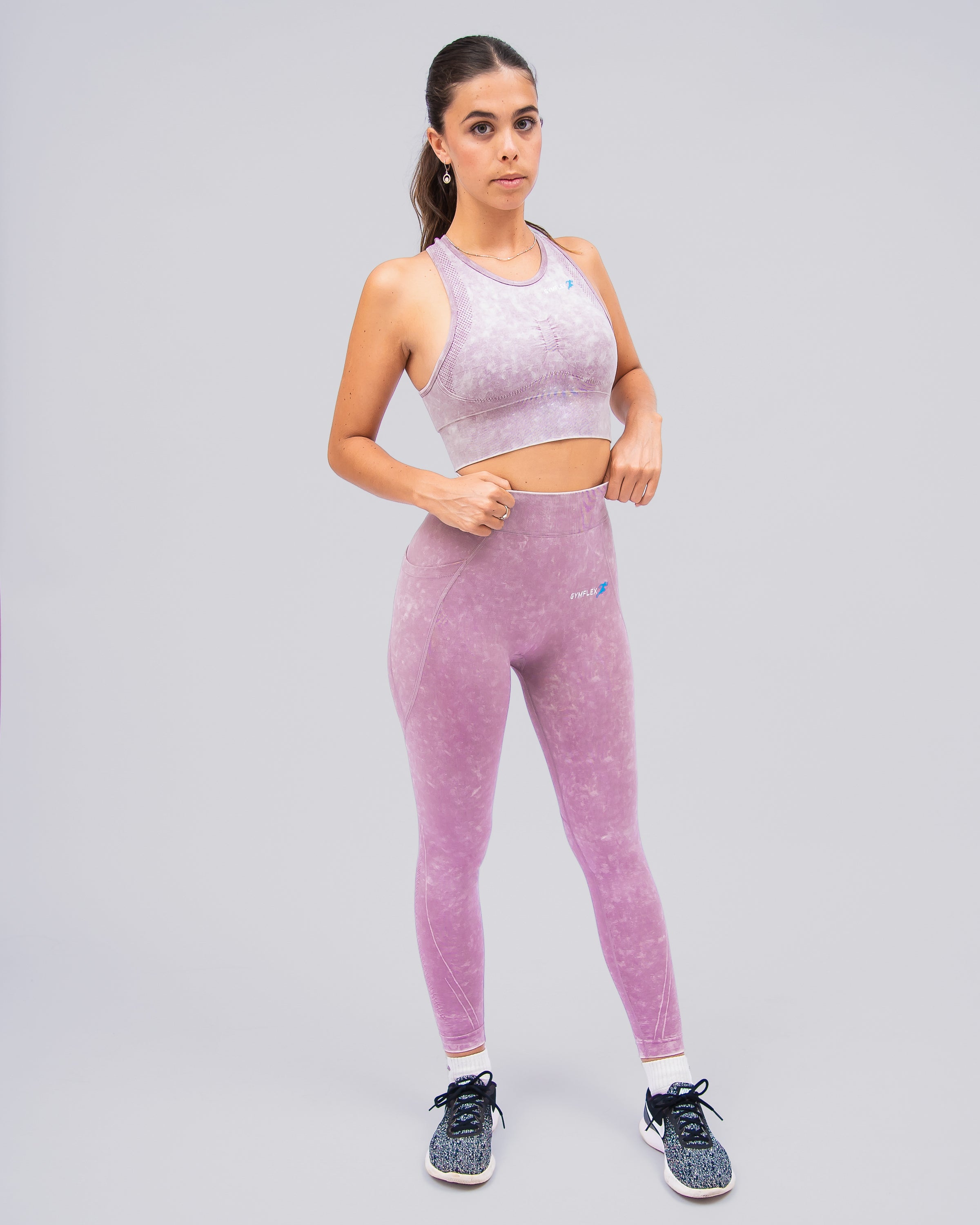 Chalk Pink Sports Bra