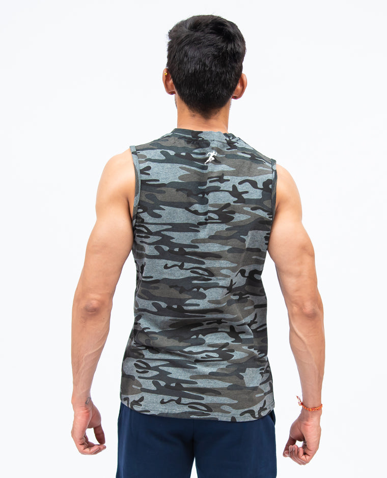 Camo Black Tank
