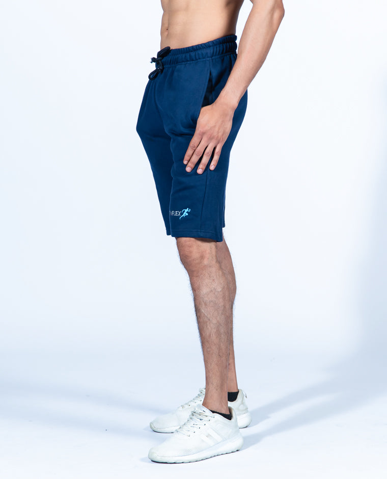 Flex Navy Shorts
